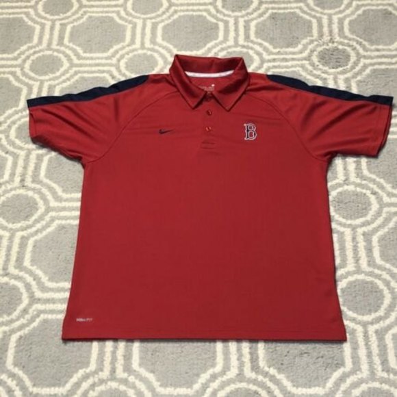 Nike | Shirts | Boston Red Sox Polo 